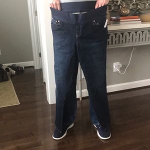 Gap Maternity skinny Jeans dark, NWT size 34 Long